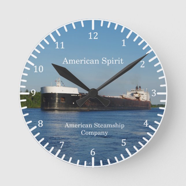 Horloge American Spirit (Recto)