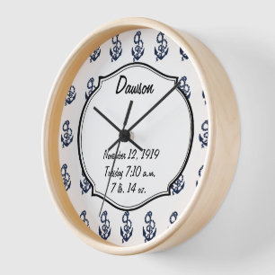 Horloge Anchor Pattern