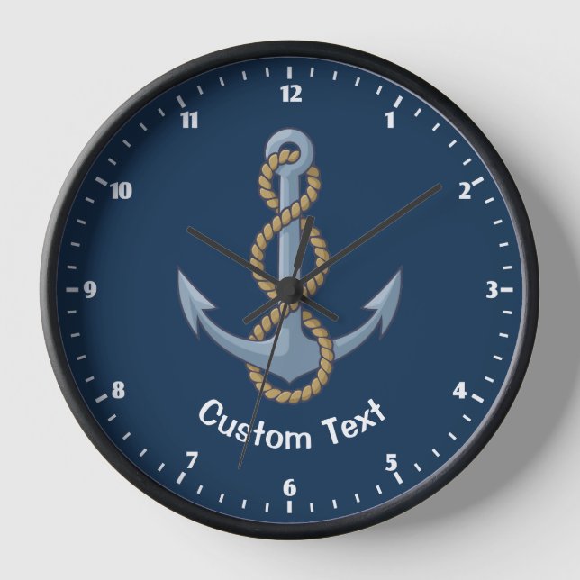 Horloge Ancre avec corde (Recto)