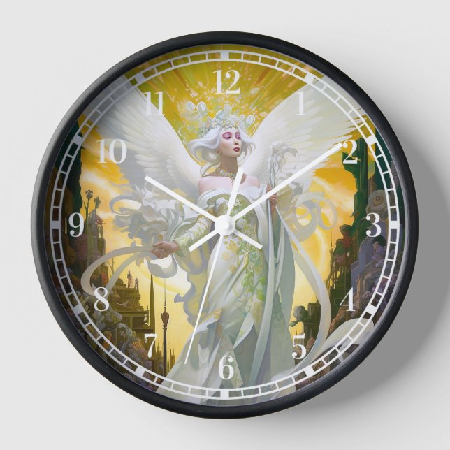 Horloge Angel Imaginaire Art (Recto)