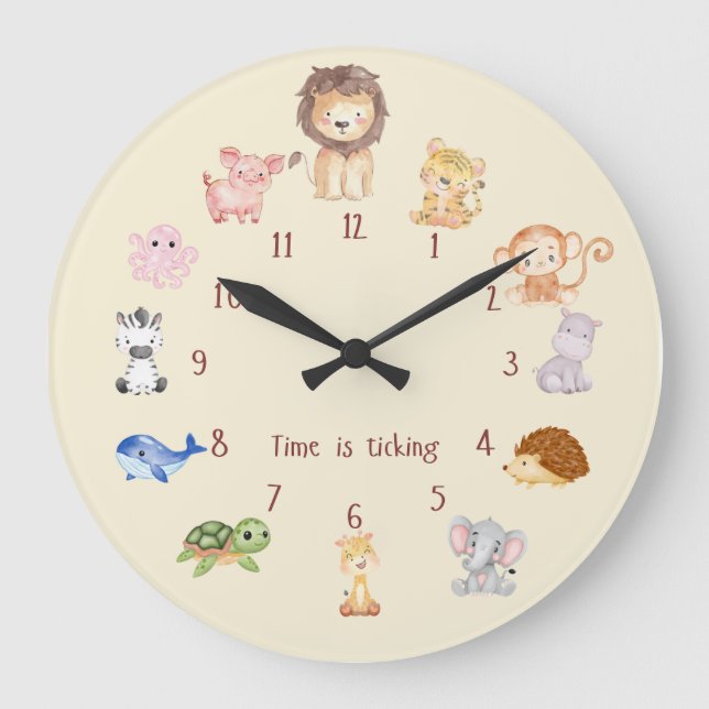 Horloge animale (Recto)