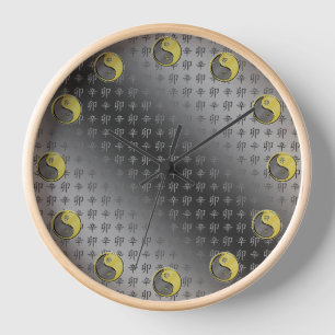 Horloge Année du Lapin de Métal