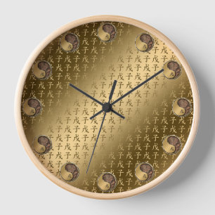 Horloge Année du Rat de Terre