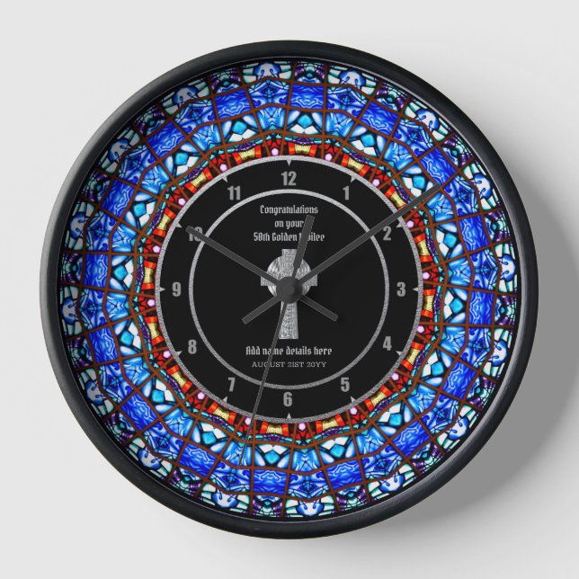Horloge Anniversaire de l'Ordination du ministre Deacon St (Recto)