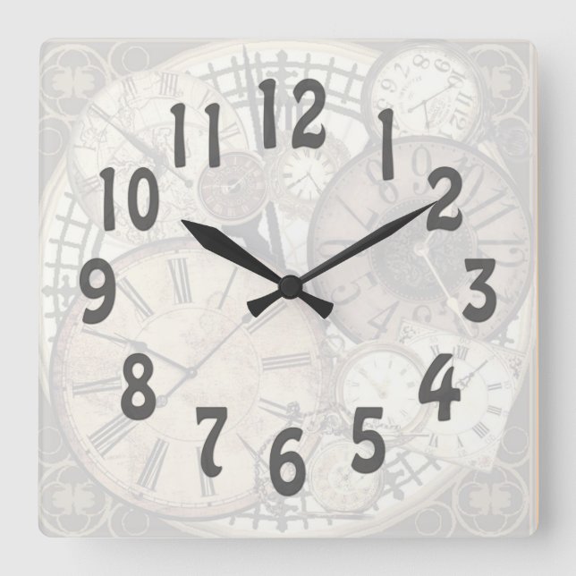 Horloge antique (Recto)