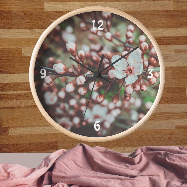 Horloge Arbre à fleurs (Créateur téléchargé)