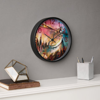 Horloge art mordan