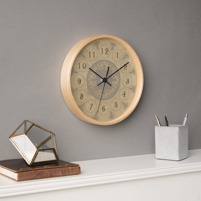 Horloge Art vintage (Bureau)