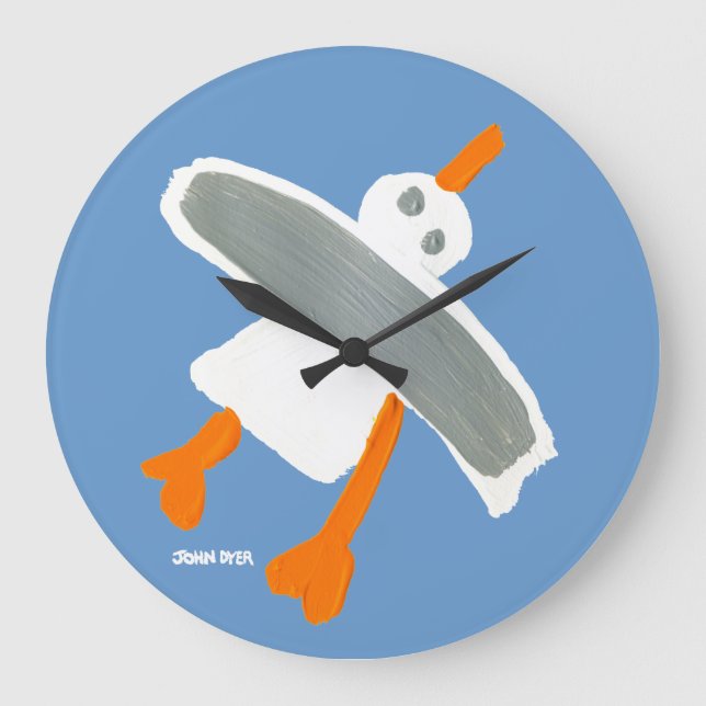 Horloge artistique : John Dyer Seagull (Recto)