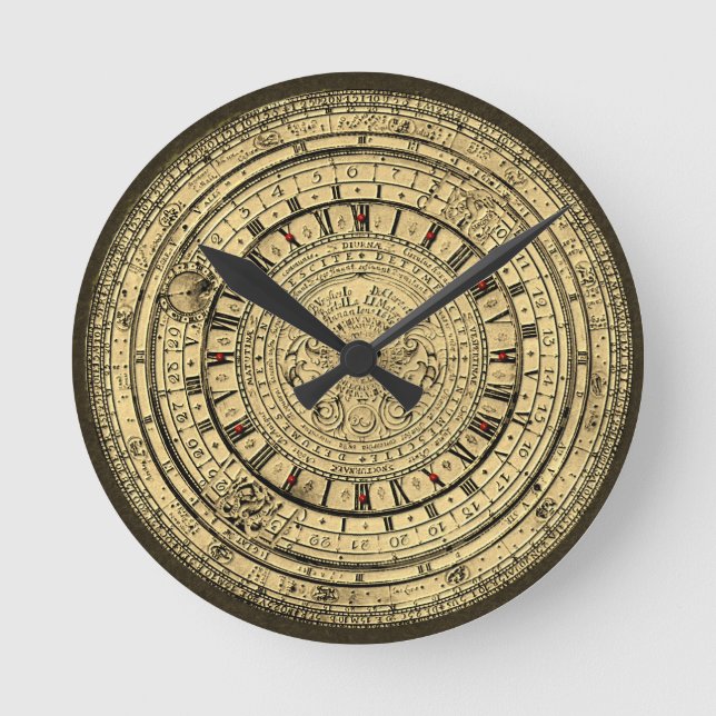 Horloge astronomique de Gutenberg (Recto)