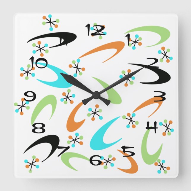 Horloge atomique du milieu du siècle (Recto)