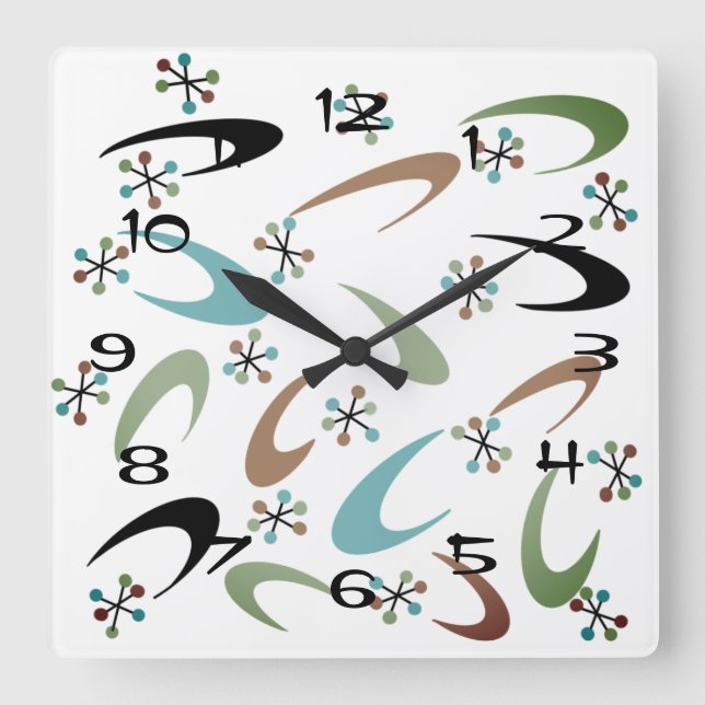 Horloge atomique du milieu du siècle (Recto)