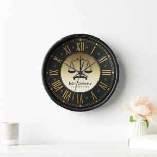 Horloge ATTORNEY   Personnalisable