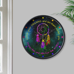 Horloge Attrape vos rêves attrape-rêves Boho Chic