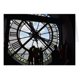 Horloge au musée de D'Orsay - Paris, France
