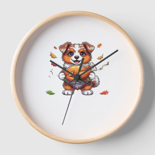 Horloge Aussie 178 Thanksgiving surdimensionné T-Shirt.png