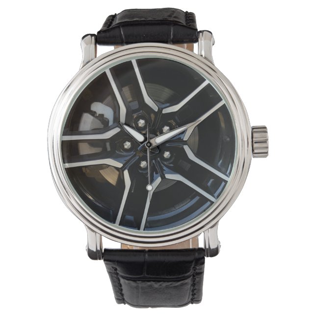 Horloge Auto mustang california Armbanduhr (Vorderseite)