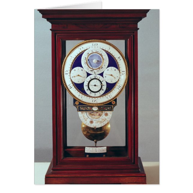 Horloge avec quatre cadrans et les signes de (Devant)