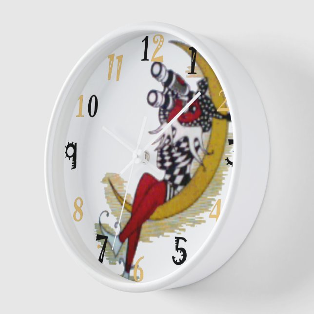 Horloge Avoir une belle journée et une meilleure soirée so (Angle)