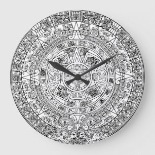 Horloge aztèque de calendrier