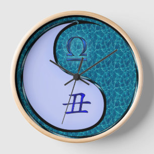 Horloge Balance & Bœuf d'eau