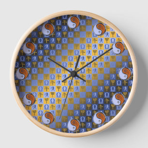 Horloge Balance & Cheval de Bois