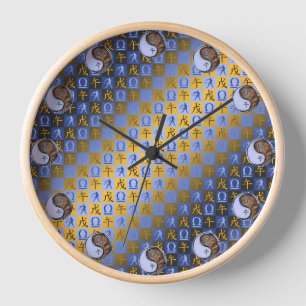 Horloge Balance & Cheval de Terre