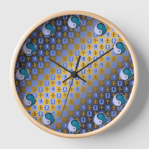Horloge Balance & Cheval d'Eau