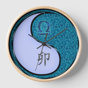 Horloge Balance & Lapin d'Eau
