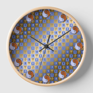 Horloge Balance & Rat de Bois