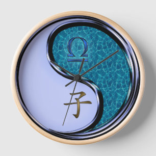 Horloge Balance & Rat d'eau