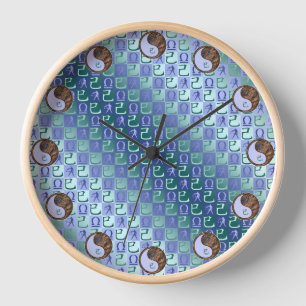 Horloge Balance & Serpent de terre
