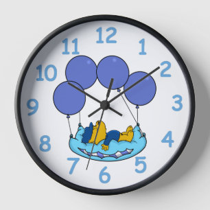 Horloge Ballons de l'oreiller de Ferald