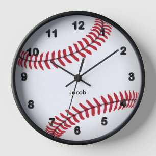 Horloge Baseball Large Clock