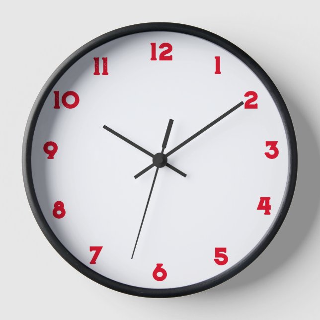 Horloge basique (Recto)