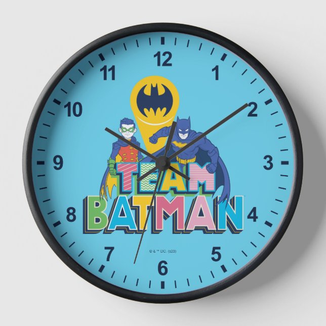 Horloge Batman | Team Batman (Recto)