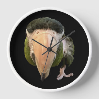 horloge beakysnooter encadrée blanche
