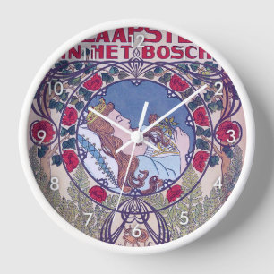 Horloge Beauté dormante, Art de couverture, Van Caspel