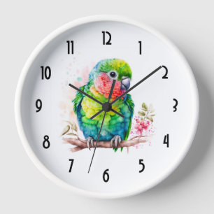 Horloge Belle photo côtière du coucher de soleil