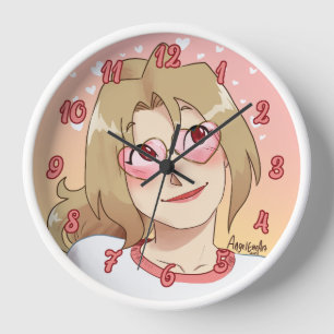 Horloge BF Ambre avec Lunettes de soleil Coeur
