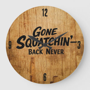 Horloge Bigfoot Sasquatch