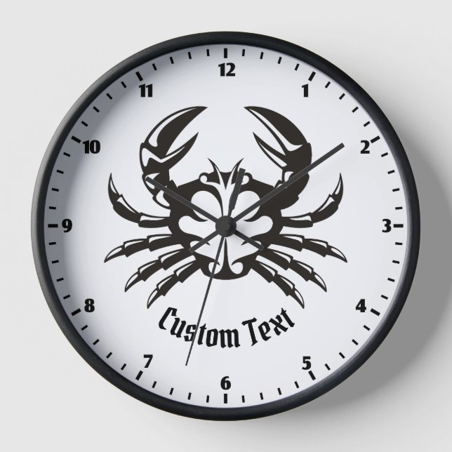 Horloge Black Crab (Recto)