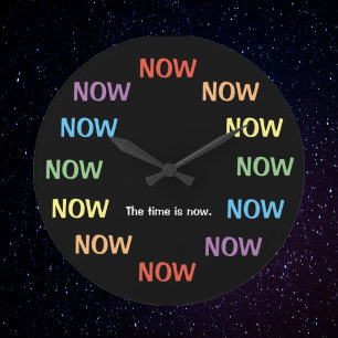Horloge Blagueuse L'heure Est Venue Horloge de Bla