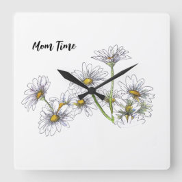 Horloge blanche personnelle