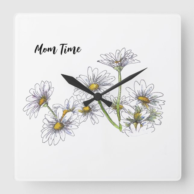 Horloge blanche personnelle (Recto)