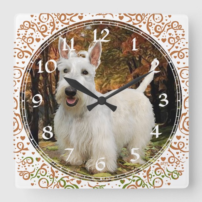 Horloge blonde comme les blés de Terrier (Recto)