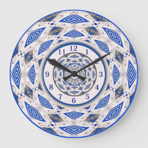 Horloge Boho Mandala