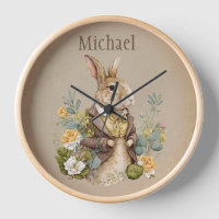 Bois Animaux Lapin Rustique Nom Nursery