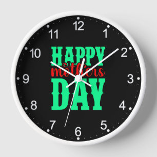 Horloge Bonne fête des mères-11344