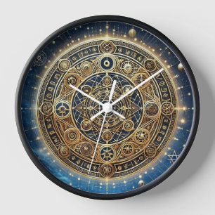 Horloge Bouclier de protection contre les avertissements S